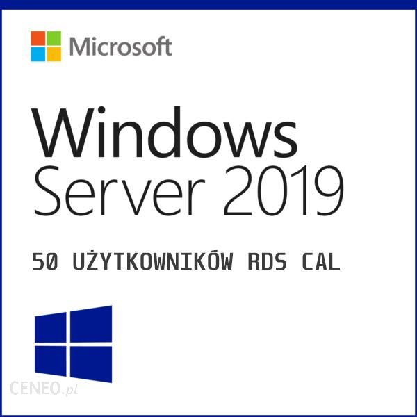 Microsoft Windows Server 2019 CAL 50 USER RDS - vovinam-polska.pl